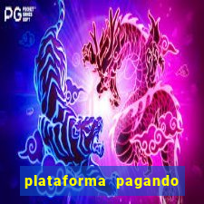 plataforma pagando bonus no cadastro